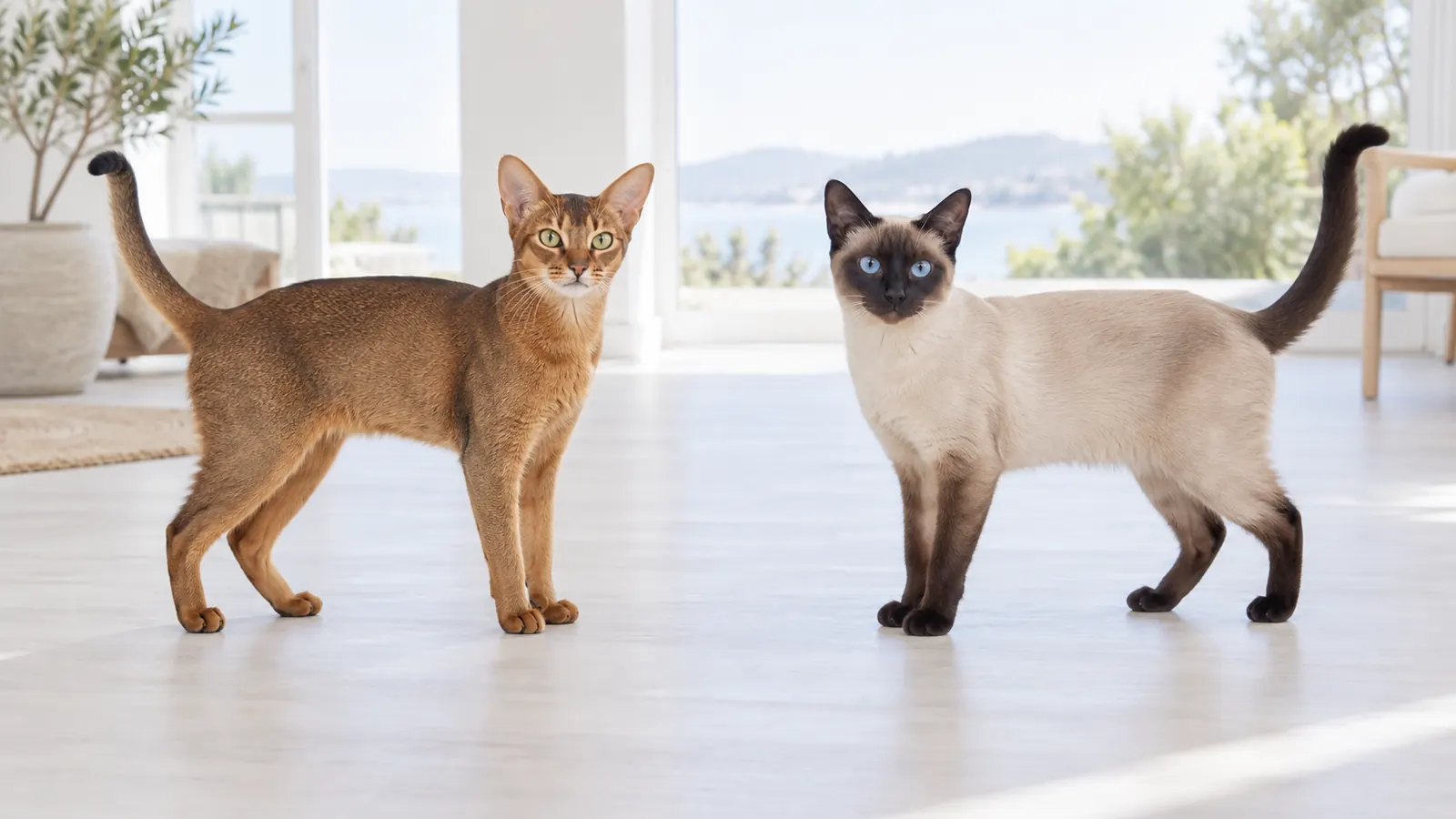 Abyssinian Siamese Mix
