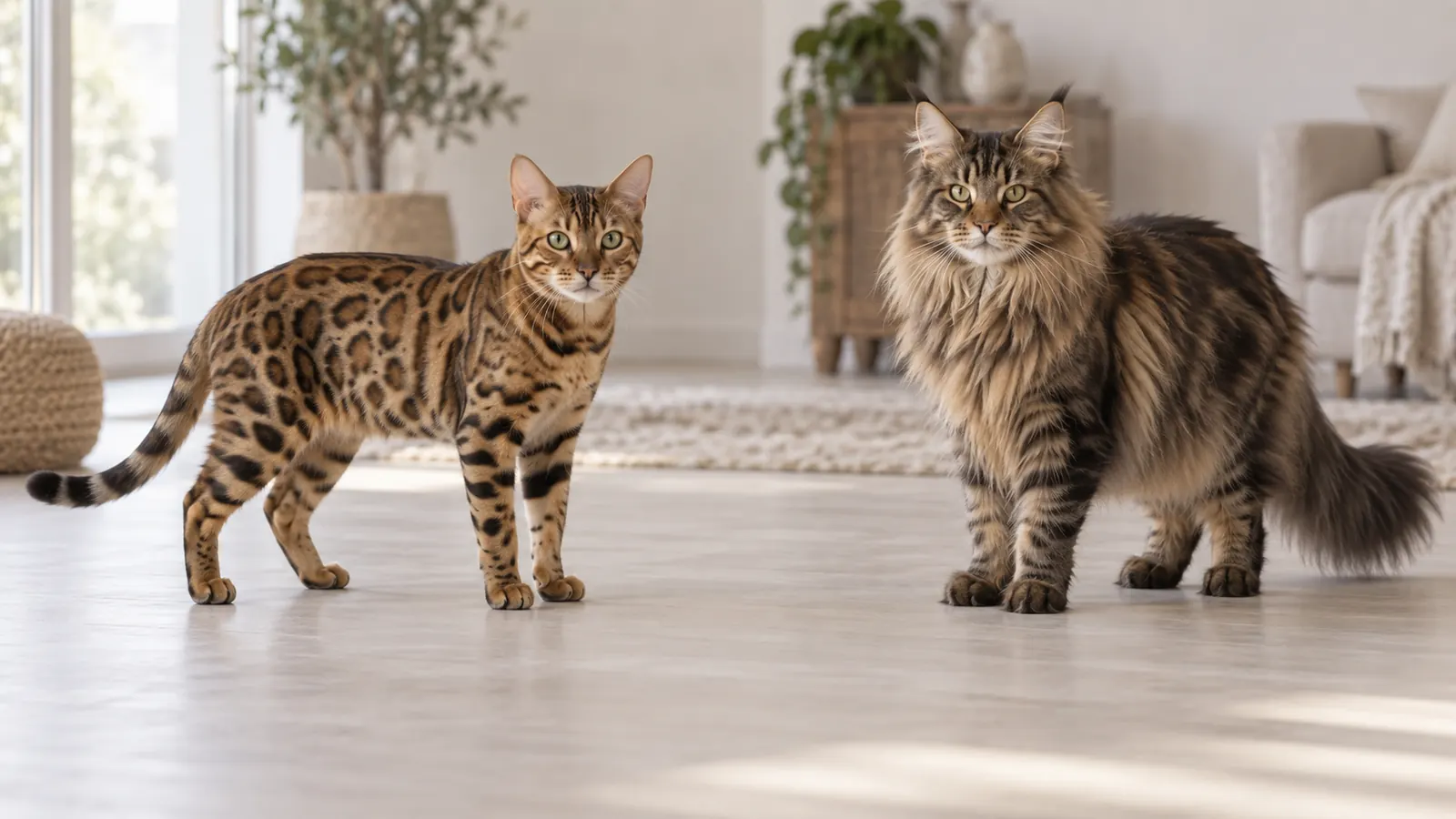 Bengal Maine Coon Mix