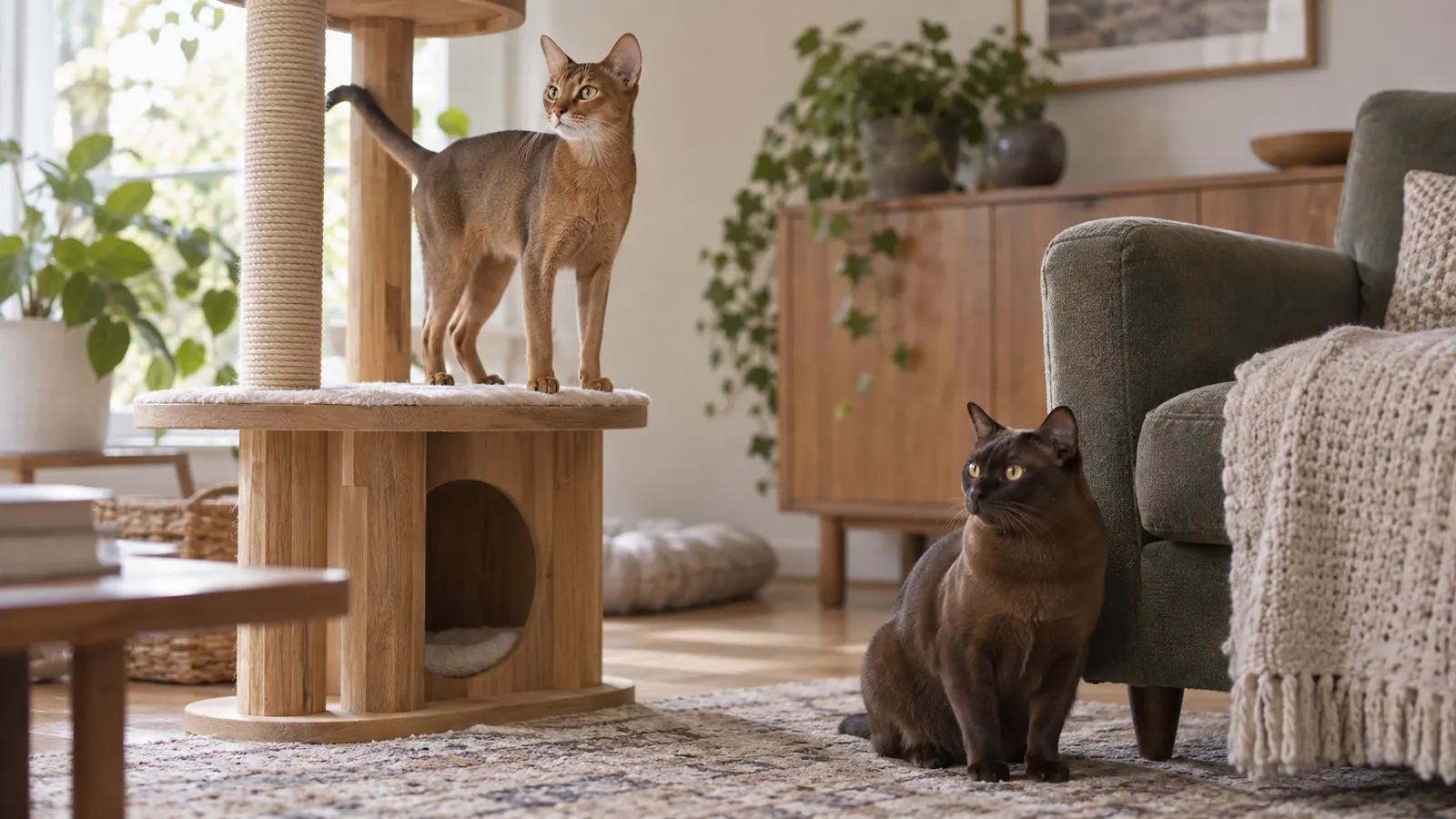 Abyssinian vs Burmese