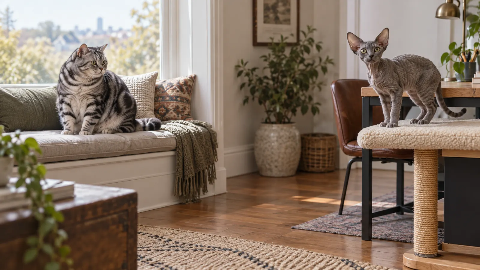 American Shorthair vs Devon Rex