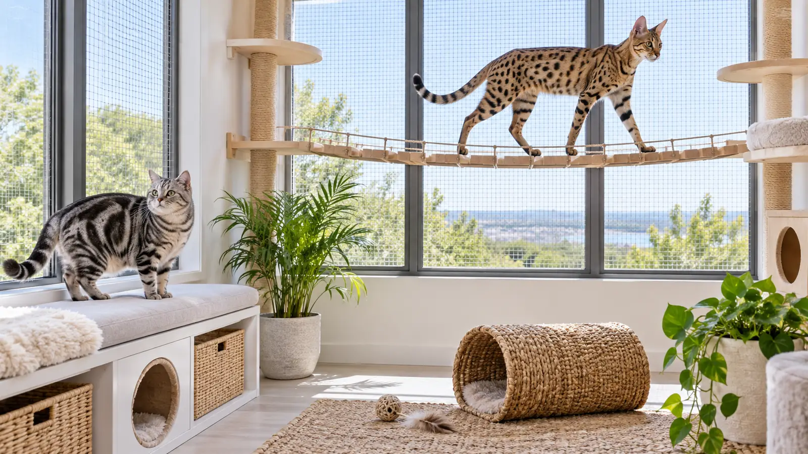 American Shorthair vs Savannah