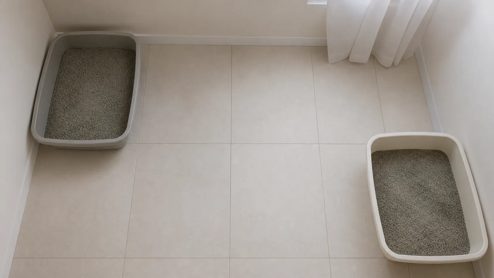 How many litter trays
