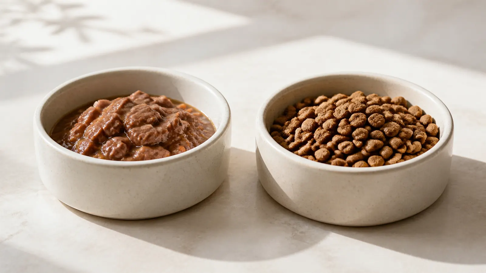 Wet or dry food
